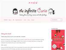 Tablet Screenshot of infinitecurio.com